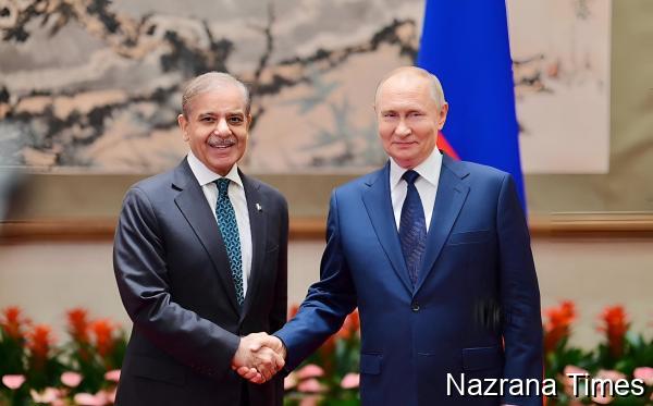 PM Shehbaz, President Putin Agree to Boost Pakistan-Russia Ties