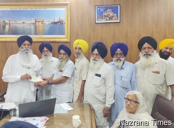 SGPC Receives Support from Global Sikh Sangat for Flood Relief Efforts