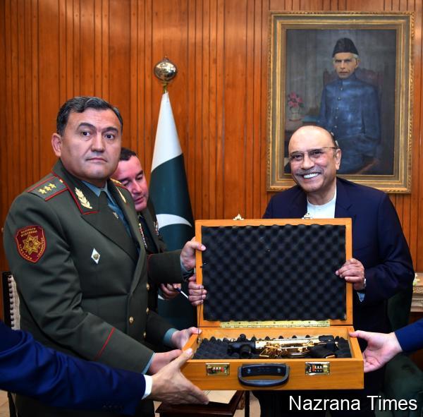 Defence Minister of Tajikistan Calls on President Asif Ali Zardari