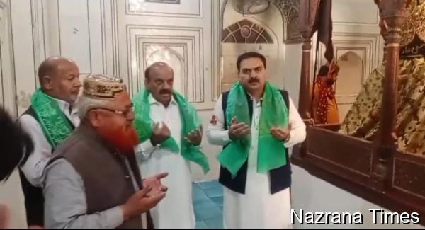 Spiritual Heritage and Public Welfare: Qaim Khani Visits Multan Shrine