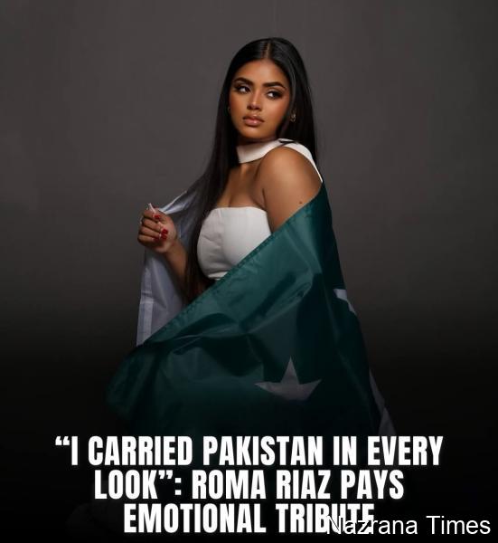 Miss Universe Pakistan candidate champions national identity in emotional pageant message