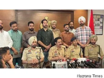 ਬਿਲਡਰ ਦੇ ਘਰ ਉੱਤੇ ਫਾਇਰਿੰਗ ਕਰਨ ਵਾਲੇ ਲਾਰੈਂਸ ਬਿਸ਼ਨੋਈ ਗੈਂਗ ਨਾਲ ਸਬੰਧਤ 3 ਸ਼ੂਟਰ ਮੋਹਾਲੀ ਪੁਲਿਸ ਨੇ ਕੀਤਾ ਗ੍ਰਿਫ਼ਤਾਰ...