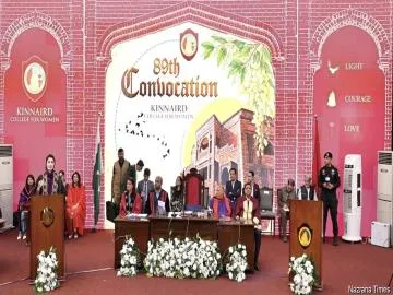 Maryam Nawaz Awards Medals and Degrees at Kinnaird College’s 89th Convocation