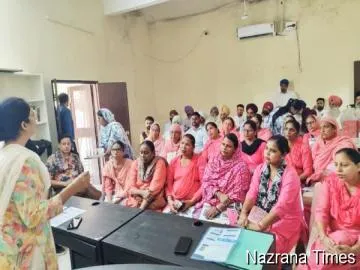 ਬਲਾਕ ਚੋਹਲਾ ਸਾਹਿਬ ਵਿਖੇ ਲਿੰਕ ਵਰਕਰ ਸਕੀਮ ਅਧੀਨ ਜਾਗਰੂਕਤਾ ਵਰਕਸ਼ਾਪ ਆਯੋਜਿਤ