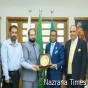 NPJC Confers Highest Award to Ethiopian Ambassador in Islamabad