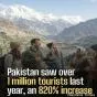Pakistan Sees Record Tourism Boom with Over 1 Million Foreign Visitors