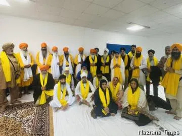 ਵਿਸਾਖੀ ਦੇ ਪਾਵਨ ਦਿਹਾੜੇ ਮੌਕੇ ਗੁਰਦੁਆਰਾ ਸਿੱਖ ਸੈਂਟਰ ਫ੍ਰੈਂਕਫਰਟ ਵਿਖੇ ਅੰਮ੍ਰਿਤ ਸੰਚਾਰ ਸਮਾਗਮ ਦੌਰਾਨ 15 ਪ੍ਰਾਣੀ ਗੁਰੂ ਵਾਲੇ ਬਣੇ