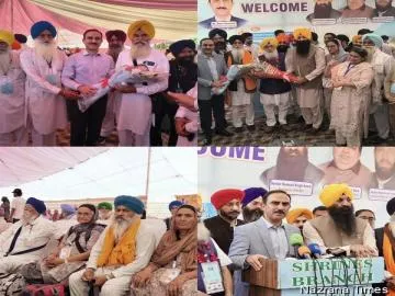 ਗੁਰੂ ਅਰਜਨ ਦੇਵ ਜੀ ਦੇ ਸ਼ਹੀਦੀ ਗੁਰਪੁਰਬ ਮੌਕੇ 600 ਤੋਂ ਵੱਧ ਭਾਰਤੀ ਸਿੱਖ ਸ਼ਰਧਾਲੂ ਪਾਕਿਸਤਾਨ ਪਹੁੰਚੇ, ਵਾਘਾ ਸਰਹੱਦ ‘ਤੇ ਭਰਵਾਂ ਸਵਾਗਤ