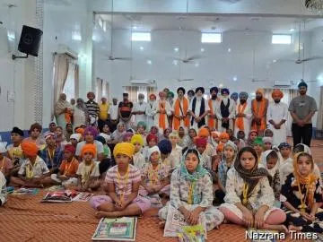 Gurmat Summer Camp Successfully Concludes in Kaler, Faridkot