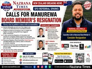 Councillors Call on Manurewa Board Member to Resign Following SFO Referral
