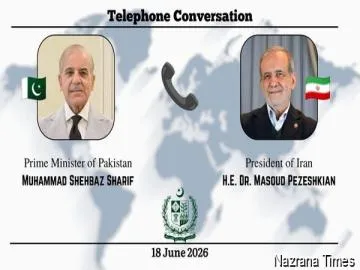 Telephone Call between the Prime Minister  and the President of Iran