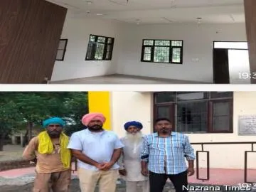 ਪਿੰਡ ਡੇਹਰੀਵਾਲ ਪੰਚਾਇਤ ਭਵਨ ਦੇ ਉਦਘਾਟਨ ਦੇ ਕੁਝ ਘੰਟਿਆਂ ਮਗਰੋਂ ਸਮਾਨ ਦੀ ਤੋੜ ਫੋੜ ਅਤੇ ਚੋਰੀ ਕੀਤੀ
