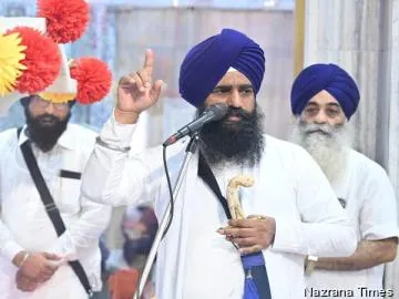 ਸੰਗਤਾਂ ਗੁਰੂ ਦੋਖੀ ਤੇ ਖਾਲਸਾ ਪੰਥ ਵਿਰੋਧੀ ਤਾਕਤਾਂ ਤੋਂ ਸੁਚੇਤ ਰਹਿਣ: ਗਿਆਨੀ ਕੁਲਦੀਪ ਸਿੰਘ ਗੜਗੱਜ