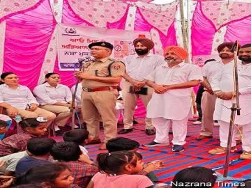 ਨਵਾਂ ਪਿੰਡ ਭੱਠੇ ਵਿਖੇ ਨਸ਼ਿਆਂ ਅਤੇ ਘਰੇਲੂ ਹਿੰਸਾ ਖ਼ਿਲਾਫ਼ ਜਾਗਰੂਕਤਾ ਲਈ ਨੁੱਕੜ ਨਾਟਕ ਦਾ ਆਯੋਜਨ