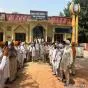 ਕਿਸਾਨਾਂ ਮਜਦੂਰਾਂ ਨੇ ਮਹਿੰਗਾੲੀ ਖਿਲਾਫ ਪੁਤਲਾ ਸਾੜ ਕੇ ਰੋਸ ਮੁਜਾਹਰਾ ਕੀਤਾ