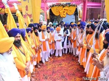 ਮੀਰੀ ਪੀਰੀ ਖਾਲਸਾ ਮਾਰਚ ਖ਼ਾਲਸਈ ਜਾਹੋ ਜਲਾਲ ਨਾਲ ਗੁਰਦੁਆਰਾ ਸ੍ਰੀ ਦੇਗਸਰ ਕਟਾਣਾ ਸਾਹਿਬ ਤੋਂ ਸ੍ਰੀ ਚਮਕੌਰ ਸਾਹਿਬ ਲਈ ਹੋਇਆ ਰਵਾਨਾ