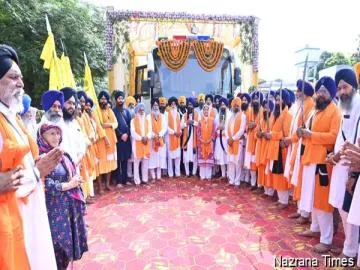 ਮੀਰੀ ਪੀਰੀ ਖਾਲਸਾ ਮਾਰਚ ਖ਼ਾਲਸਈ ਜਾਹੋ ਜਲਾਲ ਨਾਲ ਗੁਰਦੁਆਰਾ ਸ੍ਰੀ ਚਮਕੌਰ ਸਾਹਿਬ ਤੋਂ ਗੁਰਦੁਆਰਾ ਸ੍ਰੀ ਭੱਠਾ ਸਾਹਿਬ ਲਈ ਹੋਇਆ ਰਵਾਨਾ
