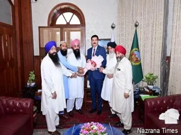 Sikh Delegation Meets KP Governor Over NADRA Issues