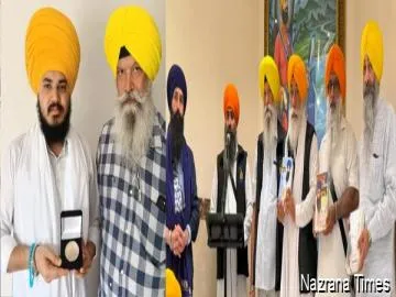 ਭਿੰਡਰਾਂਵਾਲਾ ਫੈਡਰੇਸ਼ਨ ਦੇ ਪ੍ਰਧਾਨ ਭਾਈ ਰਣਜੀਤ ਸਿੰਘ ਦਮਦਮੀ ਟਕਸਾਲ ਦਾ ਅੰਮ੍ਰਿਤਸਰ 'ਚ ਵਿਸ਼ੇਸ਼ ਸਨਮਾਨ ਅਤੇ ਤਵਾਰੀਖ਼ ਸ਼ਹੀਦ-ਏ-ਖ਼ਾਲਿਸਤਾਨ ਕਿਤਾਬਾਂ ਇੰਗਲੈਂਡ ਵਿੱਚ ਹੋਈਆਂ ਜਾਰੀ