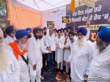 ਬਿਜਲੀ ਸੰਕਟ ਖ਼ਿਲਾਫ਼ ਸ. ਬਲਦੇਵ ਸਿੰਘ ਖਹਿਰਾ ਦੀ ਅਗਵਾਈ 'ਚ ਐਕਸੀਅਨ ਦਫ਼ਤਰ ਗੁਰਾਇਆ ਵਿਖੇ ਲਗਾਇਆ ਧਰਨਾ