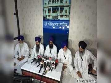 Five Singh Sahibans Expel SGPC Member Amarjit Singh, Suspended Granthi Malkit Singh from Khalsa Panth