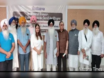 ਇੰਡੀਅਨ ਸਟੇਟ ਵਿੱਚ 'ਵੰਦੇ ਮਾਤਰਮ' ਗੀਤ ਨੇ ਸਿੱਖ, ਹਿੰਦੂ ਅਤੇ ਮੁਸਲਮਾਨ ਭਾਈਚਾਰਿਕ ਸਾਂਝ 'ਚ ਪਾਇਆ ਵੱਡਾ ਪਾੜਾ : ਡਾ. ਖੁਸ਼ਹਾਲ ਸਿੰਘ ਚੰਡੀਗੜ੍ਹ