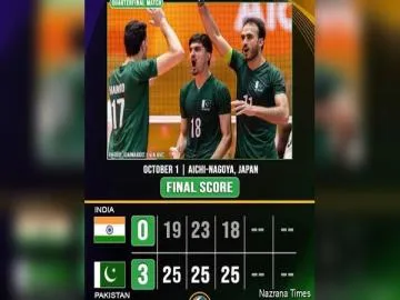 Pakistan Beat India 3–0 to Reach Asian Games 2026 Men’s Volleyball Semifinals