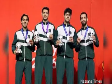 Pakistan Wins Silver in Men’s Team Squash at Aichi-Nagoya Asian Games