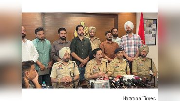 ਬਿਲਡਰ ਦੇ ਘਰ ਉੱਤੇ ਫਾਇਰਿੰਗ ਕਰਨ ਵਾਲੇ ਲਾਰੈਂਸ ਬਿਸ਼ਨੋਈ ਗੈਂਗ ਨਾਲ ਸਬੰਧਤ 3 ਸ਼ੂਟਰ ਮੋਹਾਲੀ ਪੁਲਿਸ ਨੇ ਕੀਤਾ ਗ੍ਰਿਫ਼ਤਾਰ...