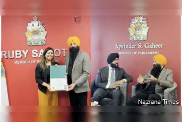 कनाडाई सांसदों ने पंजाब के मंत्री रमेश सिंह अरोड़ा से की मुलाकात, सिख विरासत के संरक्षण और धार्मिक सद्भाव पर चर्चा