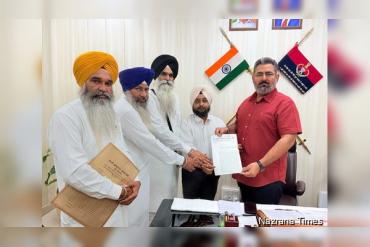 Sri Darbar Sahib Management Lodges Complaint Against MLA Manwinder Singh Giaspura with Amritsar Police Commissioner