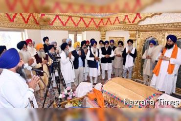 ਸ਼੍ਰੋਮਣੀ ਕਮੇਟੀ ਵੱਲੋਂ ਸਿੰਘ ਸਾਹਿਬ ਗਿਆਨੀ ਮੋਹਣ ਸਿੰਘ ਦੀ ਯਾਦ ’ਚ ਸ੍ਰੀ ਅਖੰਡ ਪਾਠ ਸਾਹਿਬ ਦੇ ਪਾਏ ਭੋਗ