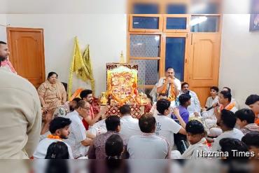 भगवान श्री जगन्नाथ जी की 32वीं हरिनाम संध्या फेरी शेराँवाला गेट में भक्तिभाव के साथ संपन्न