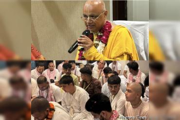 कपूरथला में परम पूजनीय प्रबोदानंद सरस्वती स्वामी महाराज के सान्निध्य में निकली इस्कॉन की 38वीं संध्या फेरी, रथयात्रा में सम्मिलित होने का किया आह्वान