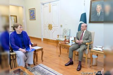 Pakistan Backs UN Charter as PM Shehbaz Hosts Michelle Bachelet