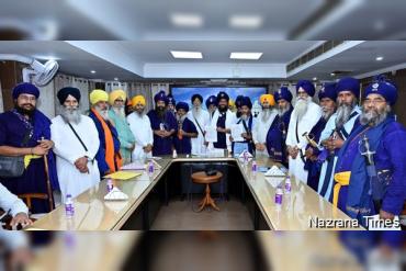 ਸ੍ਰੀ ਅਕਾਲ ਤਖ਼ਤ ਸਾਹਿਬ ਤੋਂ ਸਜਾਏ ਜਾ ਰਹੇ ਮੀਰੀ ਪੀਰੀ ਖ਼ਾਲਸਾ ਮਾਰਚ ਦੀਆਂ ਤਿਆਰੀਆਂ ਸਬੰਧੀ ਐਡਵੋਕੇਟ ਧਾਮੀ ਨੇ ਕੀਤੀ ਇਕੱਤਰਤਾ