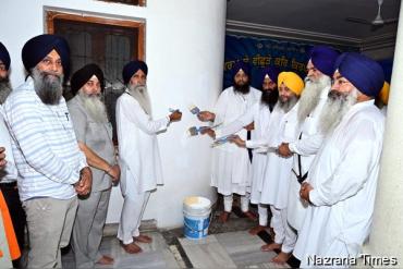 ਗੁਰਦੁਆਰਾ ਸ੍ਰੀ ਮੰਜੀ ਸਾਹਿਬ ਦੀਵਾਨ ਹਾਲ ਵਿਖੇ ਰੰਗ ਰੋਗਨ ਅਤੇ ਸ਼ਹੀਦ ਸਿੰਘਾਂ ਦੀ ਯਾਦ ’ਚ ਕਮਰਾ ਬਨਾਉਣ ਦੀ ਸੇਵਾ ਦੀ ਹੋਈ ਸ਼ੁਰੂਆਤ