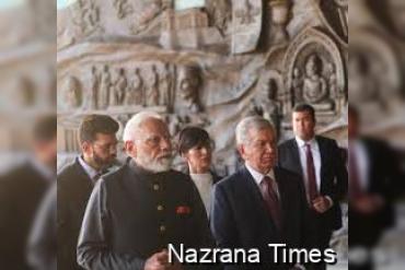 Prime Minister lays wreath at Shastri Memorial and visits Tashkent State University of Oriental Studies