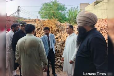 Century-Old Hindu Temple in Narowal Collapses; Calls Grow for Inquiry and Heritage Preservation
