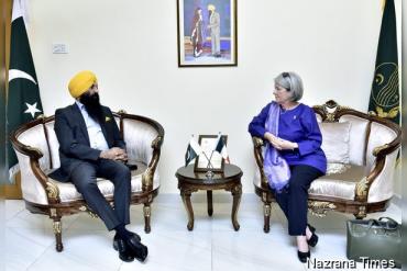 ਆਇਰਲੈਂਡ ਦੀ ਰਾਜਦੂਤ ਵੱਲੋਂ ਪੰਜਾਬ ਦੇ ਘੱਟਗਿਣਤੀ ਮਾਮਲਿਆਂ ਦੇ ਮੰਤਰੀ ਨਾਲ ਮੁਲਾਕਾਤ, ਭਲਾਈ ’ਤੇ ਚਰਚਾ