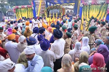 ਮੀਰੀ ਪੀਰੀ ਖਾਲਸਾ ਮਾਰਚ ਗੁਰਦੁਆਰਾ ਸ੍ਰੀ ਭੱਠਾ ਸਾਹਿਬ ਤੋਂ ਜੈਕਾਰਿਆਂ ਦੀ ਗੂੰਜ ’ਚ ਸ੍ਰੀ ਅਨੰਦਪੁਰ ਸਾਹਿਬ ਲਈ ਹੋਇਆ ਰਵਾਨਾ