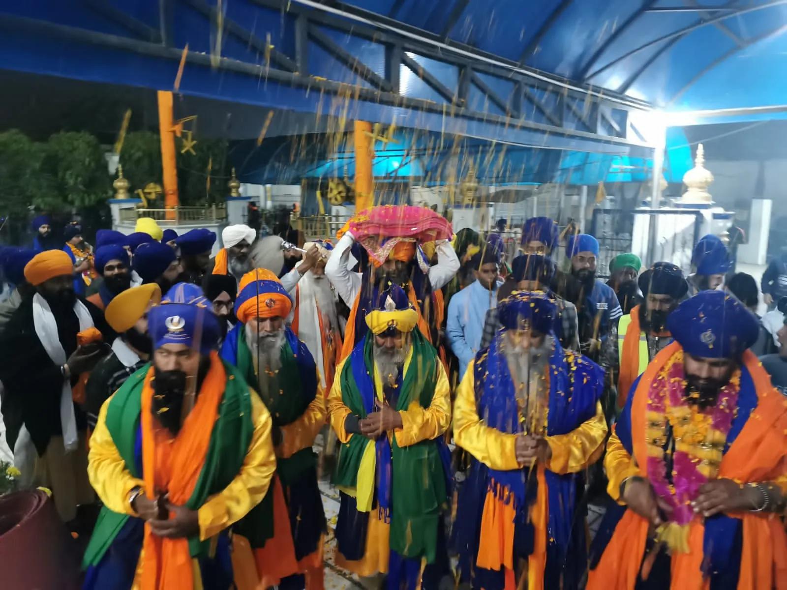 ਦਿੱਲੀ ਮੋਰਚਾ ਫਤਹਿ ਕਰਕੇ ਸਜਾਏ ਗਏ ਖਾਲਸਾ ਫਤਹਿ ਮਾਰਚ ਦਾ ਕਰਤਾਰਪੁਰ ਪਹੁੰਚਣ ਤੇ ਕੀਤਾ ਨਿੱਘਾ ਸਵਾਗਤ