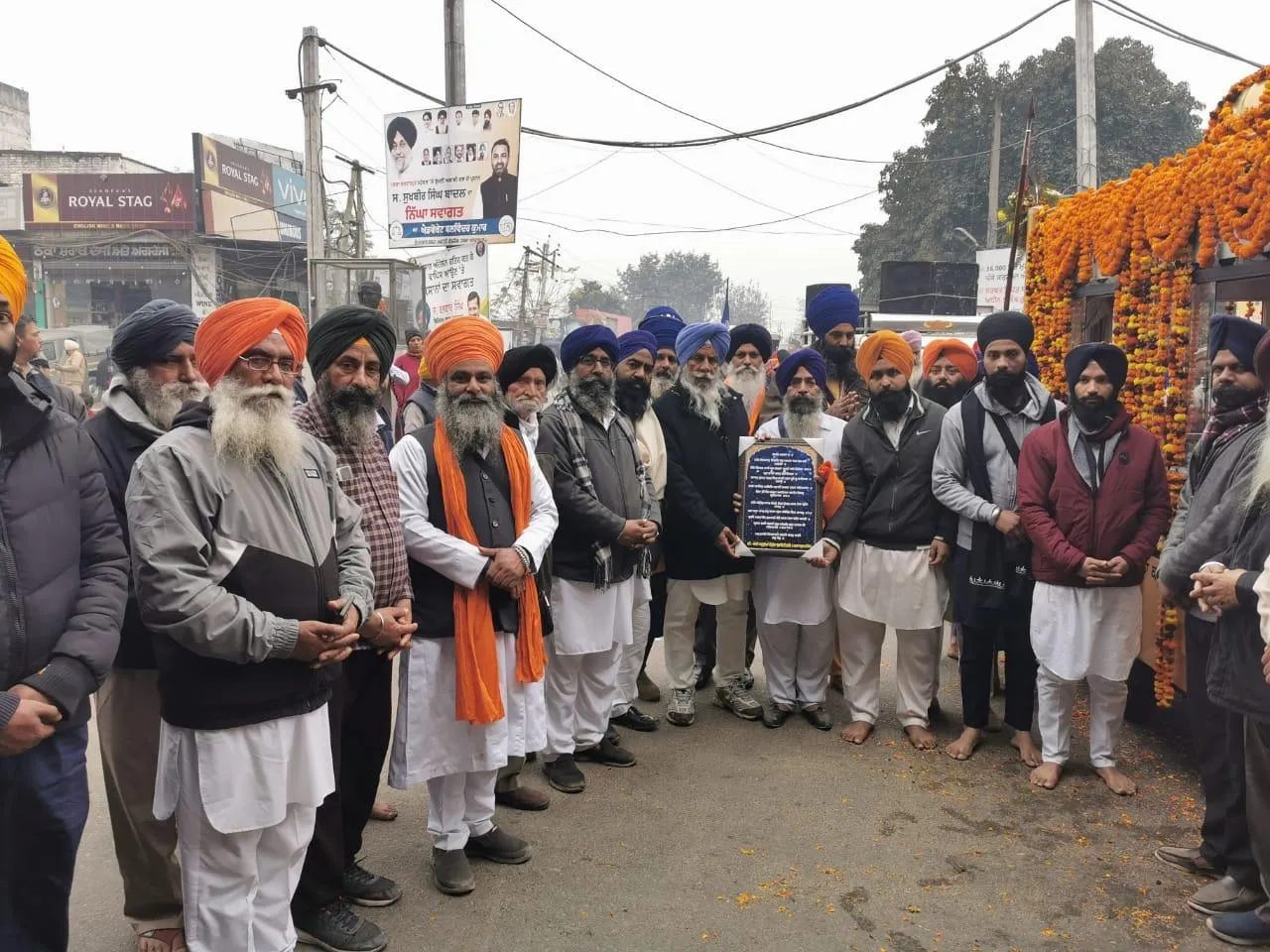 ਸ਼ਹੀਦੀ ਪੁਰਬ ਨੂੰ ਸਮਰਪਿਤ ਕਪੂਰਥਲਾ ਤੋਂ ਕਰਤਾਰਪੁਰ ਪਹੁੰਚੀ ਸਾਲਾਨਾ ਪੈਦਲ ਯਾਤਰਾ ਦਾ ਕੀਤਾ ਗਿਆ ਨਿੱਘਾ ਸਵਾਗਤ