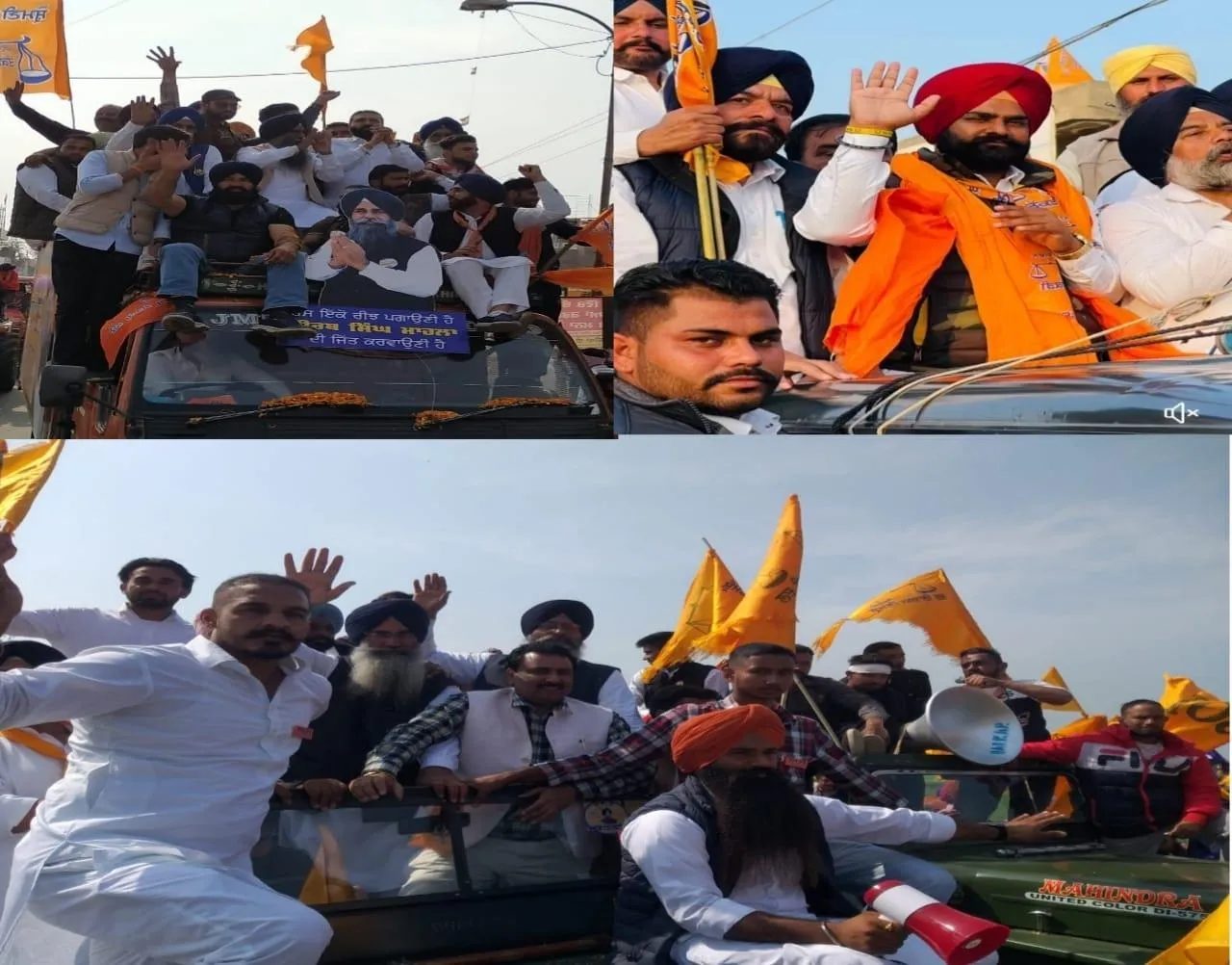 ਮਾਹਲਾ ਵੱਲੋਂ15 ਕਿਲੋਮੀਟਰ ਲੰਬੇ ਕੱਢੇ ਰੋਡ ਸ਼ੋਅ ਨੇ ਵਿਰੋਧੀਆਂ ਨੂੰ ਪਾਈਆਂ ਦੰਦਲਾਂ