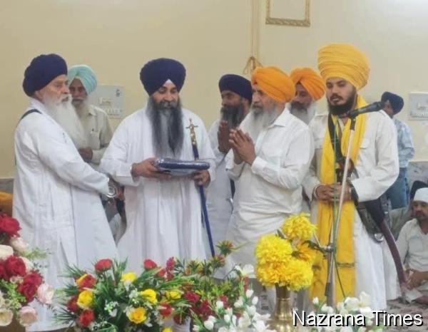 ਸਿੰਘ ਸਾਹਿਬ ਗਿਆਨੀ ਗੁਰਮਿੰਦਰ ਸਿੰਘ ਅਤੇ ਪੰਥਕ ਸ਼ਖਸੀਅਤਾਂ ਨੇ ਰੱਖਿਆ ਲੰਗਰ ਹਾਲ ਦਾ ਨੀਂਹ ਪੱਥਰ