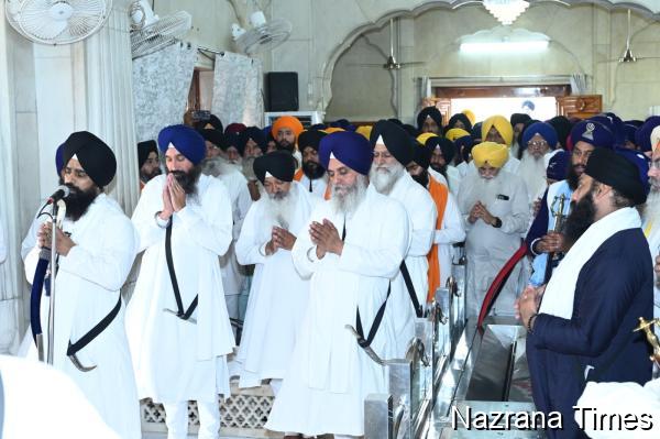 ਸ੍ਰੀ ਅਕਾਲ ਤਖ਼ਤ ਸਾਹਿਬ ਵਿਖੇ ਸ਼ਾਂਤਮਈ ਸੰਪੂਰਨ ਹੋਇਆ ਜੂਨ 1984 ਘੱਲੂਘਾਰੇ ਦਾ ਸ਼ਹੀਦੀ ਸਮਾਗਮ