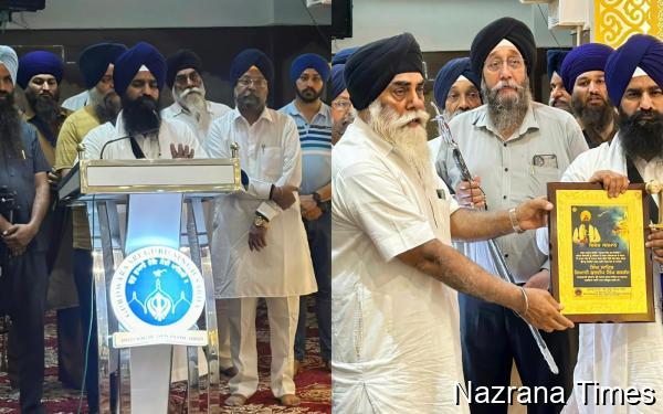 दिल्ली पहुंचे जत्थेदार कुलदीप सिंह गड़गज को मिला विशेष सम्मान