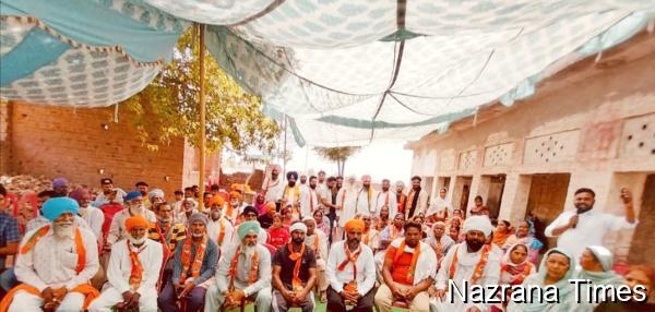 ਪਿੰਡ ਚਹਿਲ ਦੇ ਨੰਬਰਦਾਰ ਅਤੇ ਸਾਬਕਾ ਪੰਚਾਇਤ ਮੈਂਬਰ ਸਮੇਤ ਅਨੇਕਾਂ ਪਰਿਵਾਰ ਭਾਜਪਾ 'ਚ ਸ਼ਾਮਲ
