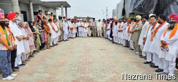 ਪਿੰਡ ਭੈਲ ਢਾਏ ਵਾਲਾ ਵਿਖੇ ਜ਼ਿਲ੍ਹਾ ਪ੍ਰਧਾਨ ਹਰਜੀਤ ਸਿੰਘ ਸੰਧੂ ਦੀ ਅਗਵਾਈ ਹੇਠ ਸੈਂਕੜੇ ਲੋਕ ਭਾਜਪਾ ਵਿੱਚ ਸ਼ਾਮਲ