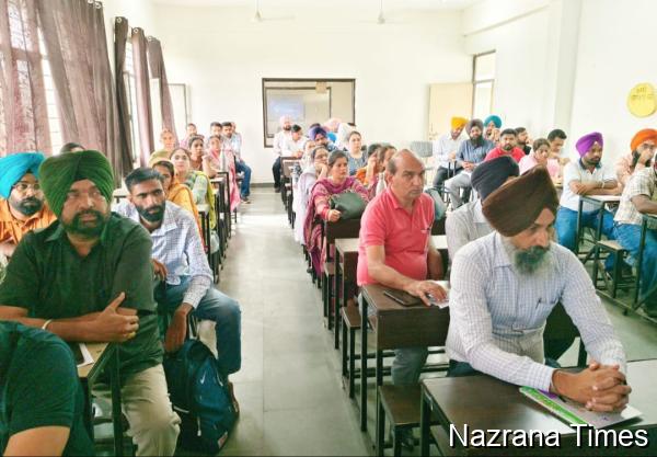 ਯੁੱਧ ਨਸ਼ਿਆਂ ਵਿਰੁੱਧ ਮੁਹਿੰਮ ਅਧੀਨ ਜ਼ਿਲ੍ਹੇ ਦੇ 6 ਸੈਂਟਰਾਂ ਵਿੱਚ ਅਧਿਆਪਕਾਂ ਦੀ ਲਗਾਈ ਗਈ ਟ੍ਰੇਨਿੰਗ ਵਰਕਸ਼ਾਪ ਵਿਦਿਆਰਥੀਆਂ ਨੂੰ ਨਸ਼ਿਆਂ ਤੋਂ ਦੂਰ ਕਰਨ ਲਈ ਅਧਿਆਪਕ ਪਾ ਸਕਦੇ ਹਨ ਵਡਮੁੱਲਾ ਯੋਗਦਾਨ-ਪਰਮਜੀਤ ਸਿੰਘ